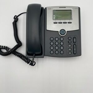 Cisco SPA502G 1-Line IP Phone PoE PC Port‎ Gray Black Business Office VoIP Desk